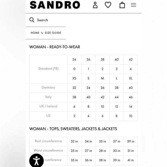 Sandro Size 42 (10, XL) Women's Nicky Velvet-Pocket Blazer - Picture 14 of 14